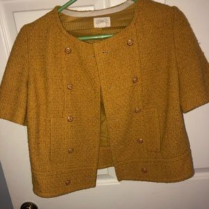 Golden tweed Jacket